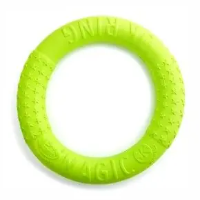 Super Cena Magic Ring oranžový 27 cm, odolná hračka z EVA pěny - kopie