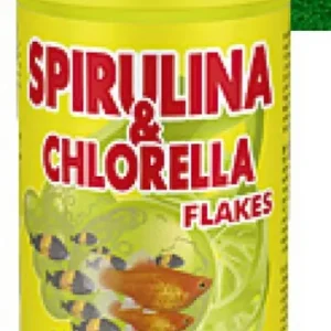 Novinka Spirulina Chlorella 100ml čistá řasa vločky