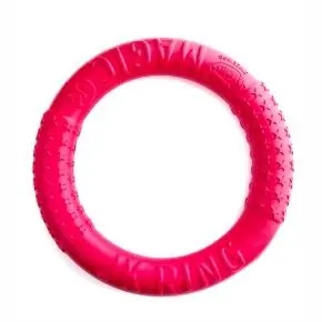 Aktuální Magic Ring červený 27 cm, odolná hračka z EVA pěny