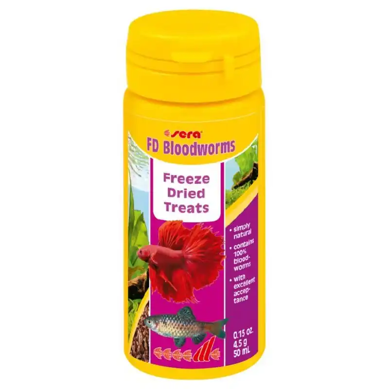 Sera FD Muckenlarven (Patentky) 50 Ml Koupit Online