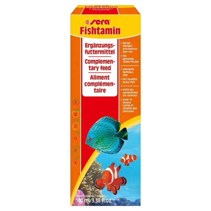 Sera Fishtamin 100 Ml Výprodej