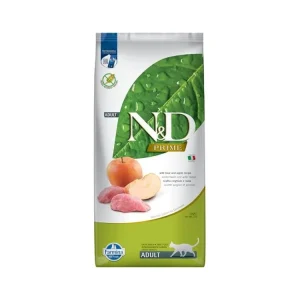Omezená Nabídka N&D PRIME Cat GF Wild Boar & Apple 10 kg