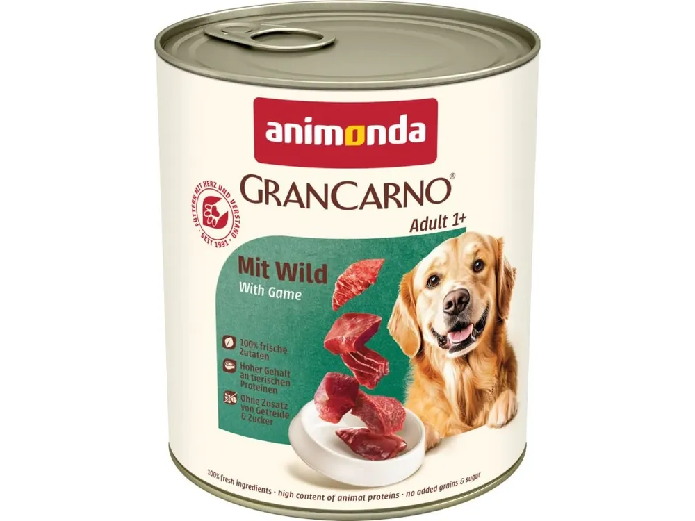 GRANCARNO Adult - se zvěřinou 800 g Expresní Doručení