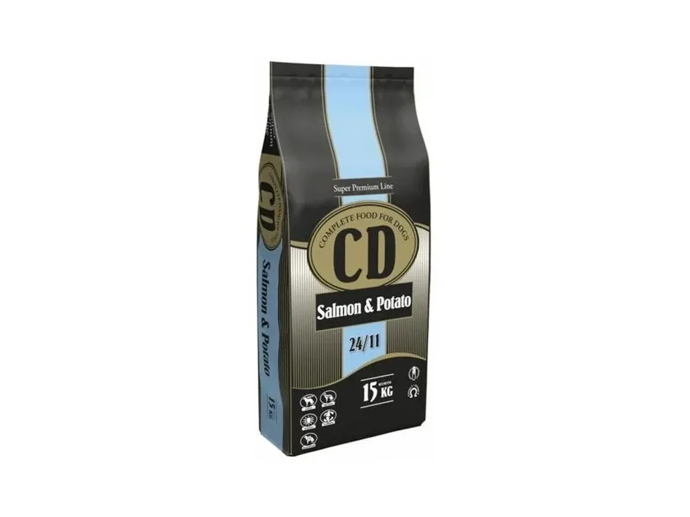 Nejprodávanější DELIKAN CD Salmon+Potato 15 +1kg