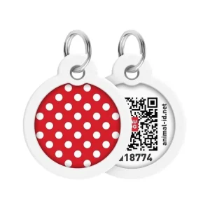 Známka QR WAUDOG 30 mm (Puntíky) Cenová Bomba