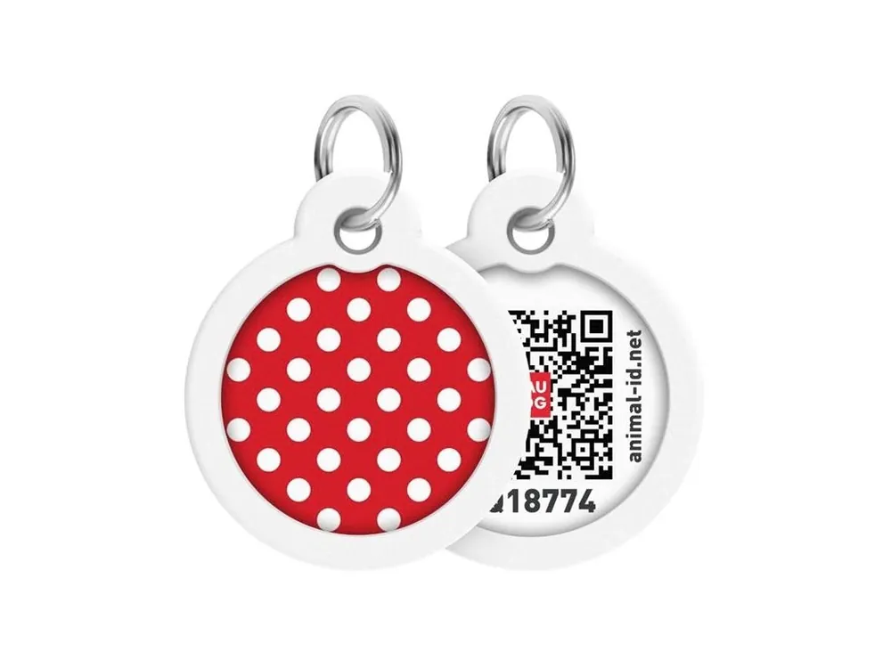 Známka QR WAUDOG 30 mm (Puntíky) Cenová Bomba