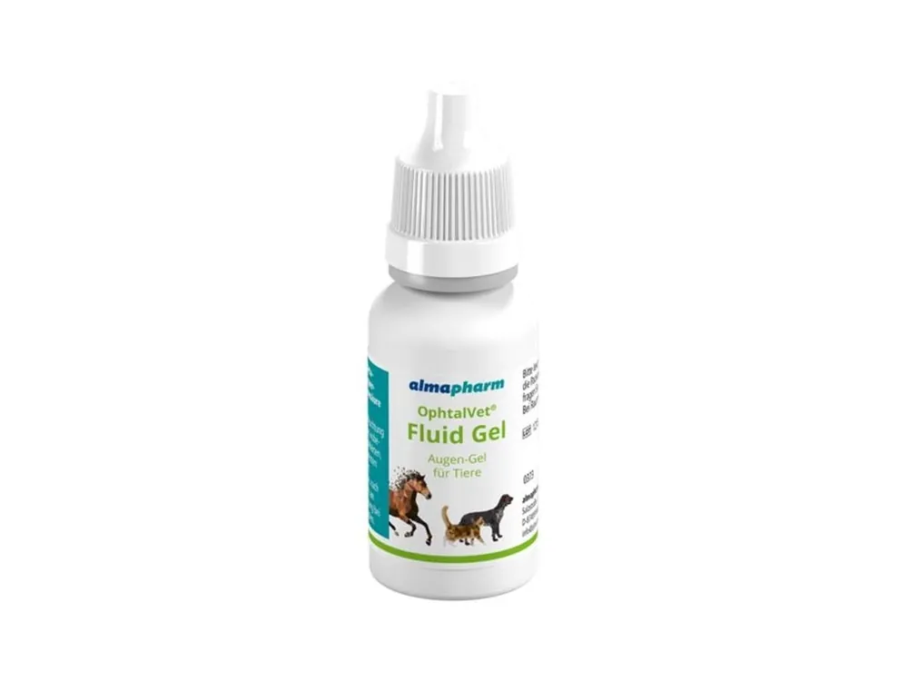 Expresní Doručení OphtalVet Fluid Gel 15 ml