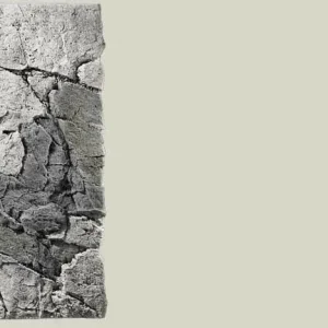 Zpět do přírody Akvarijní pozadí Slimline Basalt Gray 80B, 50 x 80 cm Must-Have