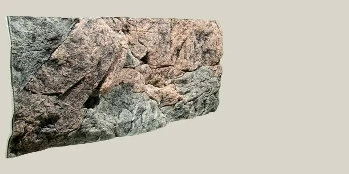 Zpět do přírody pozadí akvária Skalnatý, 150 x 50 cm Vysoce Kvalitní