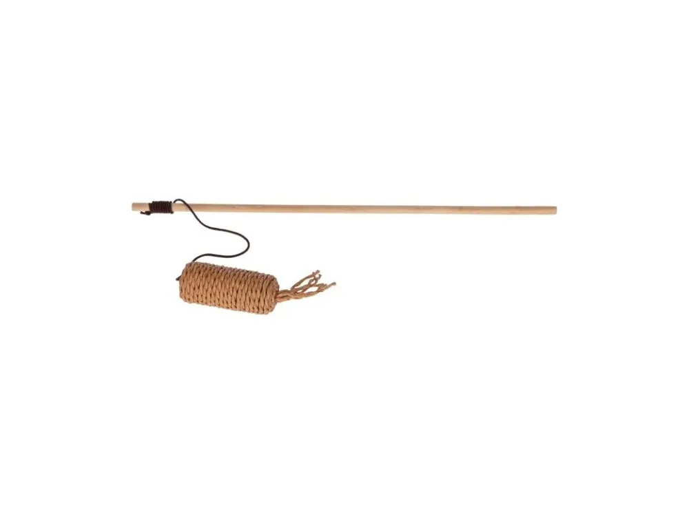 Hračka pro kočky - prut s válečkem, přírodní, 41 cm Objednat Nyní