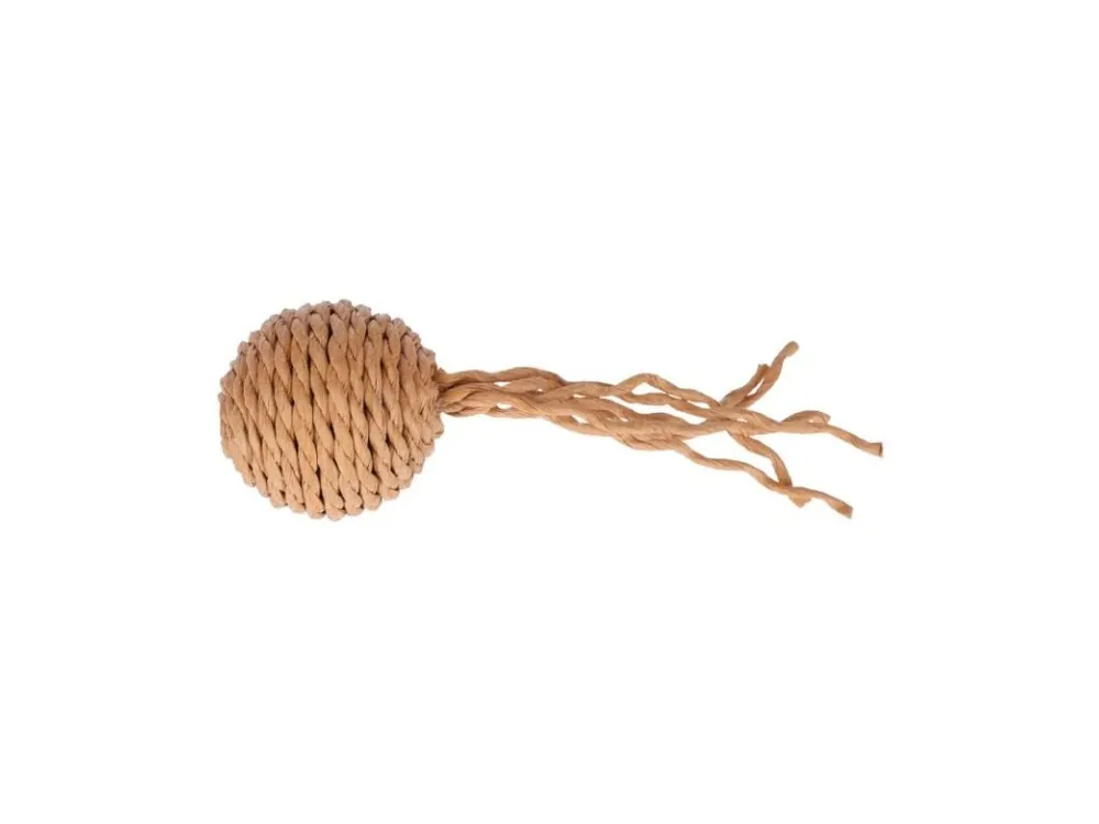 Hračka pro kočky - balonek, přírodní, 4,5 cm Omezená Nabídka