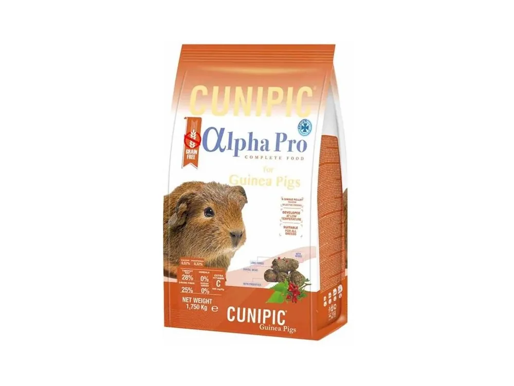 Nízká Cena Cunipic Alpha Pro Guinea Pig - morče 1,75 kg