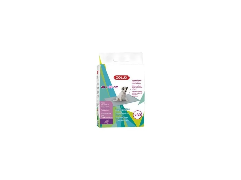 Expresní Doručení Podložka štěně 40x60cm ultra absorbent bal 30ks Zolux