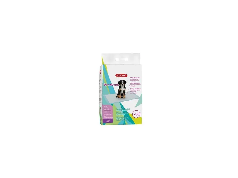 Autentický Podložka štěně 90x60cm ultra absorbent bal 30ks Zolux