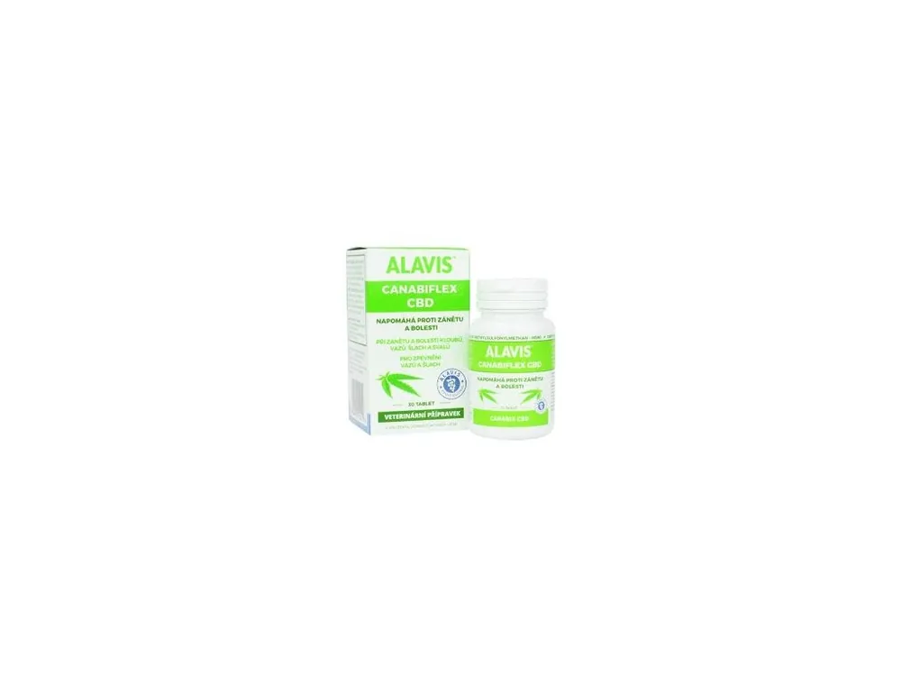 Alavis CanabiFlex CBD 30tbl Novinka