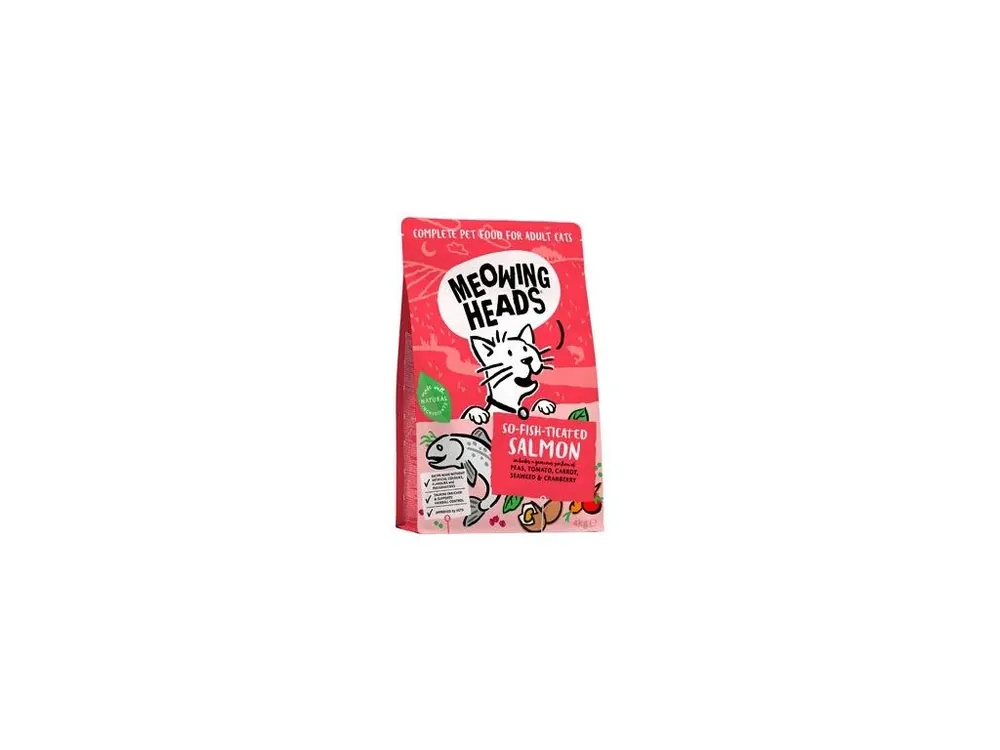 Ověřený MEOWING HEADS So-fish-ticated Salmon 4kg