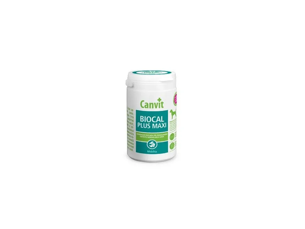 Canvit Biocal Plus MAXI pro psy ochucený 230g Cenová Bomba