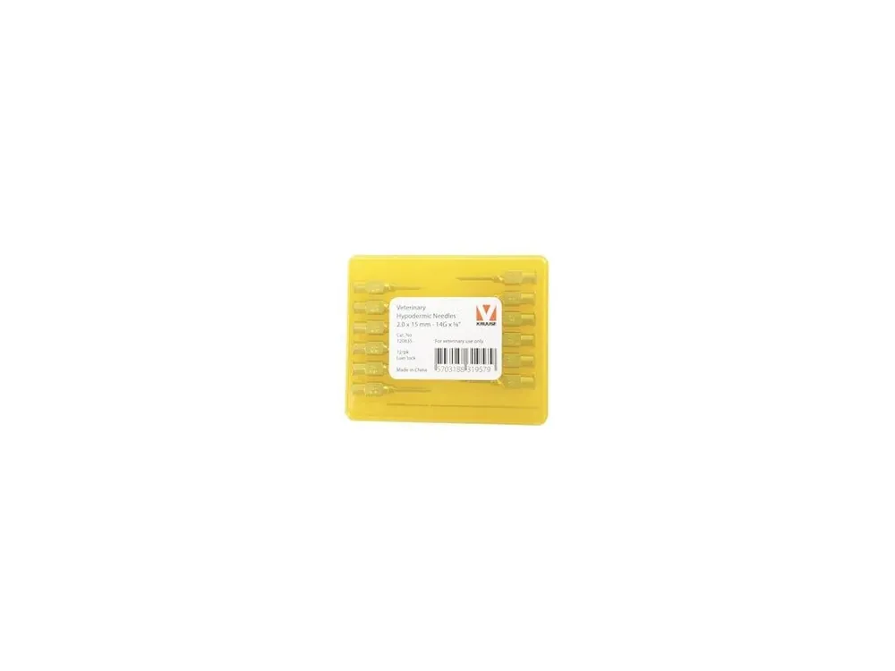 Značkový Jehla kovová 2,0x15mm LL 12ks