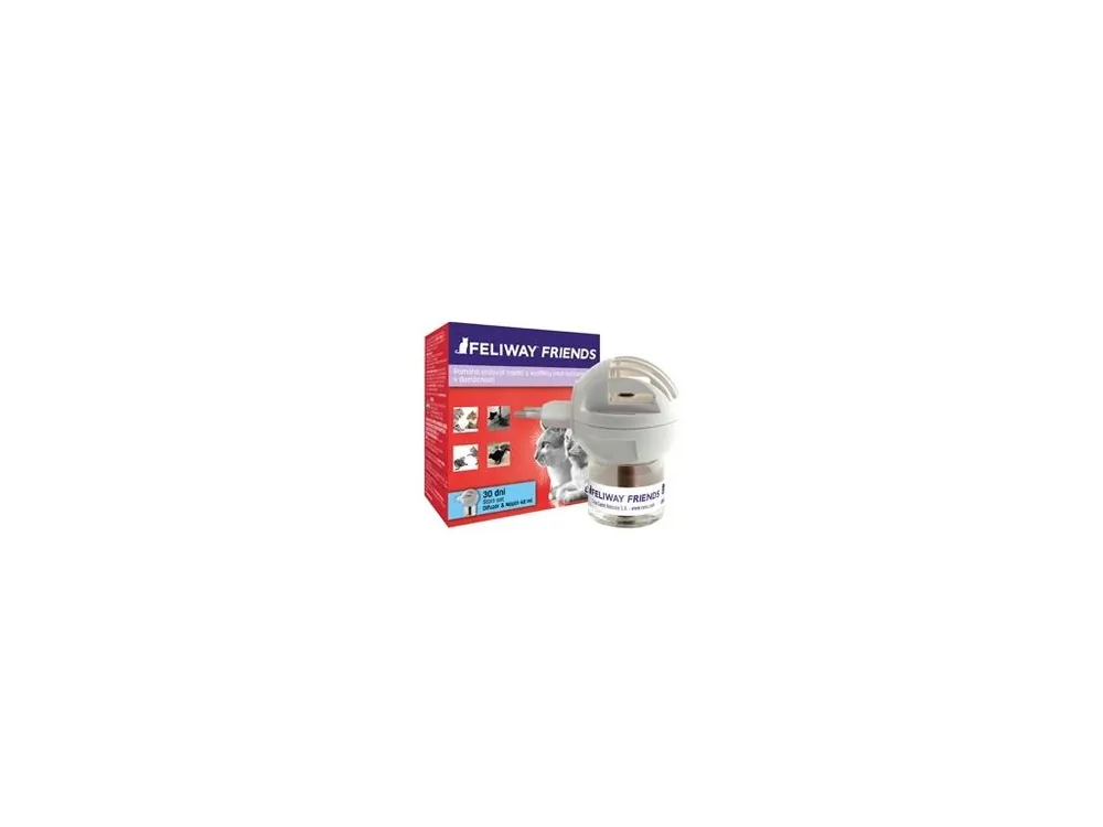 Feliway Friends difuzér + lahvička s náplní 48ml Finální Výprodej