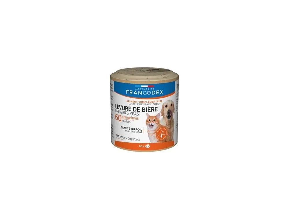 Francodex Brewer Yeast (pivovar. kvas) pes,kočka 60tbl Autentický