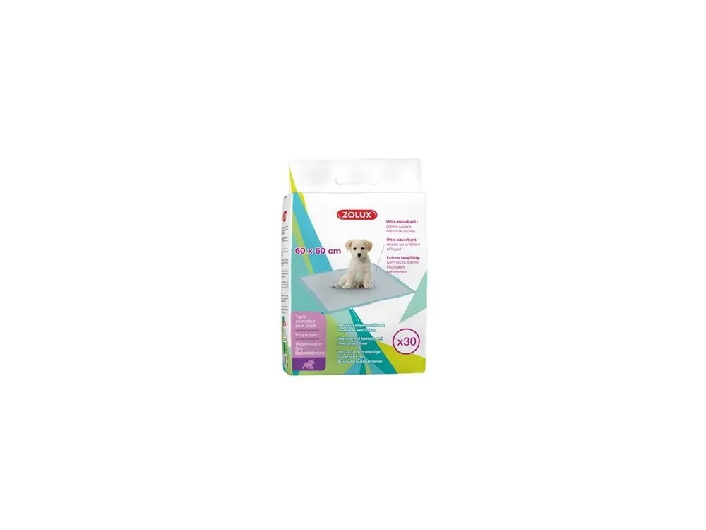 Značkový Podložka štěně 60x60cm ultra absorbent bal 30ks Zolux