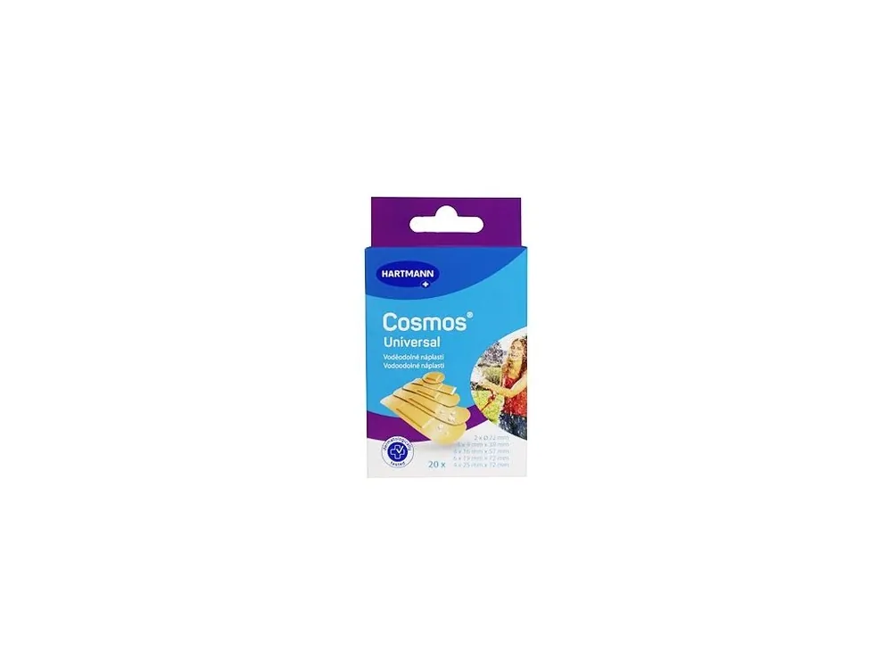 Speciální Cena Náplast Cosmos voděodolná 5velikostí 20ks