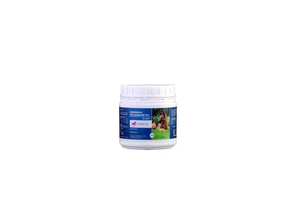 Nakupujte Hned Roboran H pro Barevné psy 200g