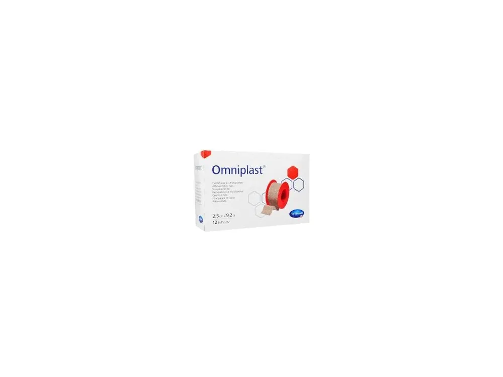 Cenově Výhodný Náplast Omniplast Hospital 2,5cmx9,2m 12ks