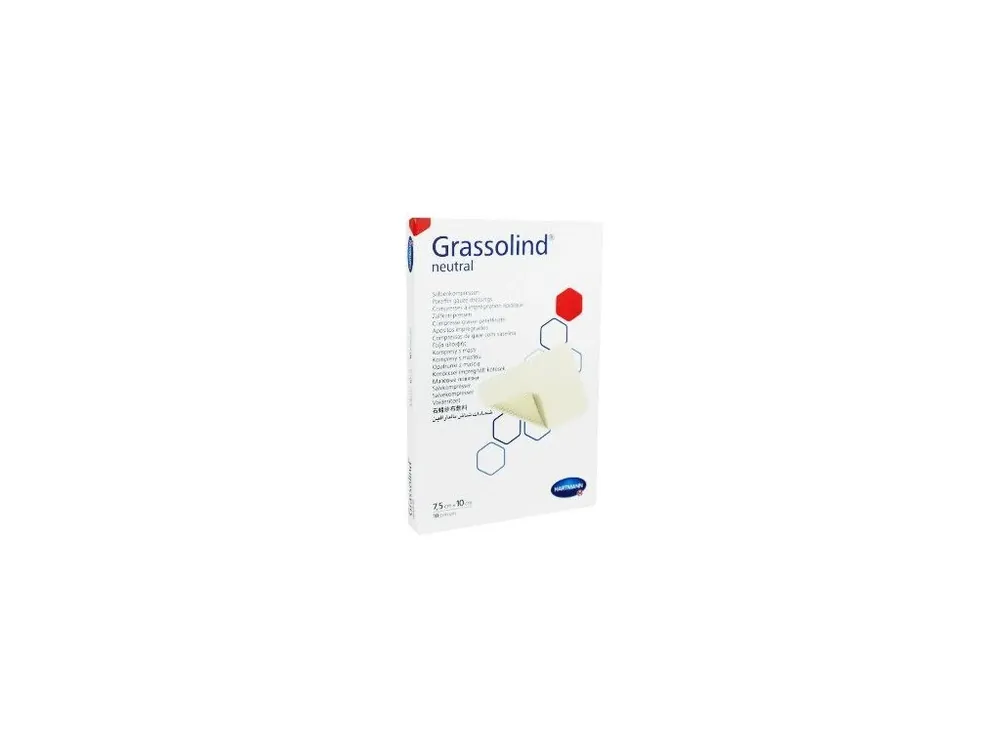 Vrácení Zdarma Kompres Grassolind neutral 7,5cmx10cm ster./10ks