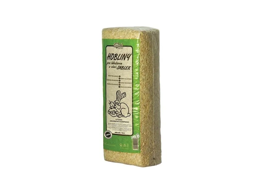Podestýlka hlod. hobliny jablko Limara 15l / 0,6kg Jen Po Omezenou Doba