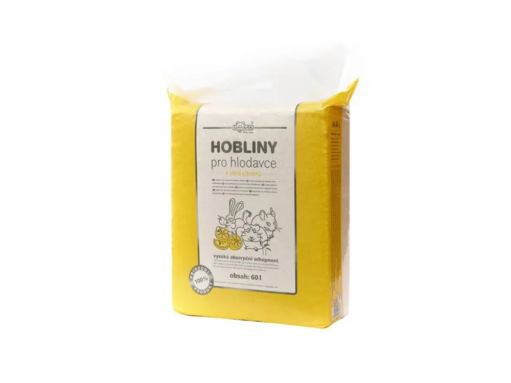 Podestýlka hlod. hobliny citrus Limara 60l / 2,5kg Speciální Cena