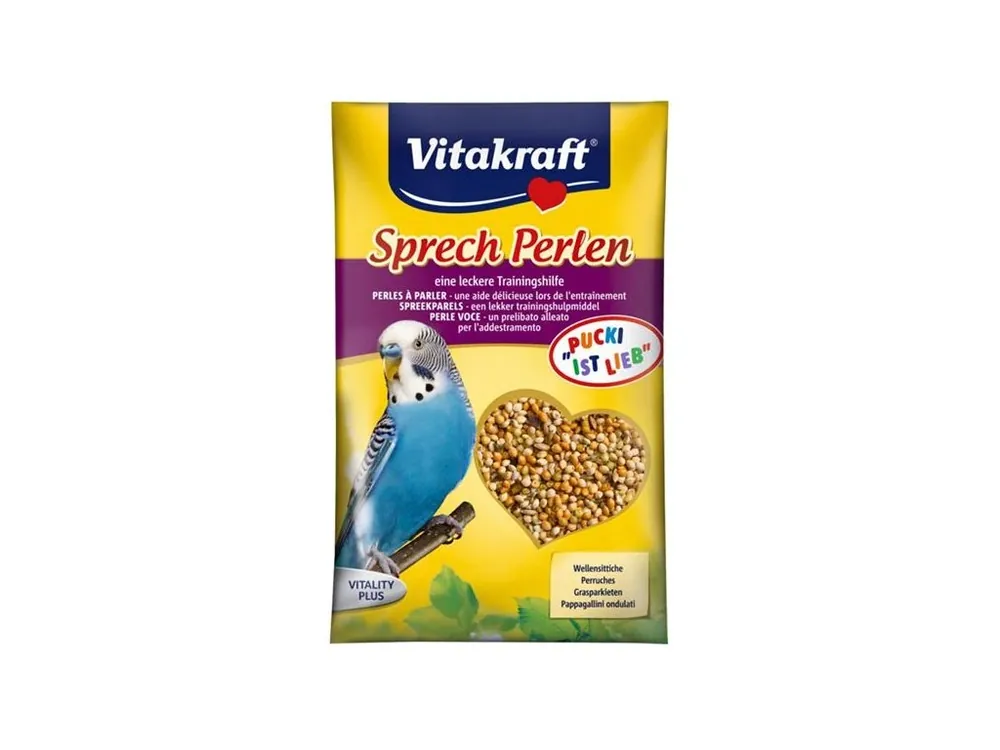Vitakraft perličky - andulka, podpora mluvení 20 g Horká Nabídka