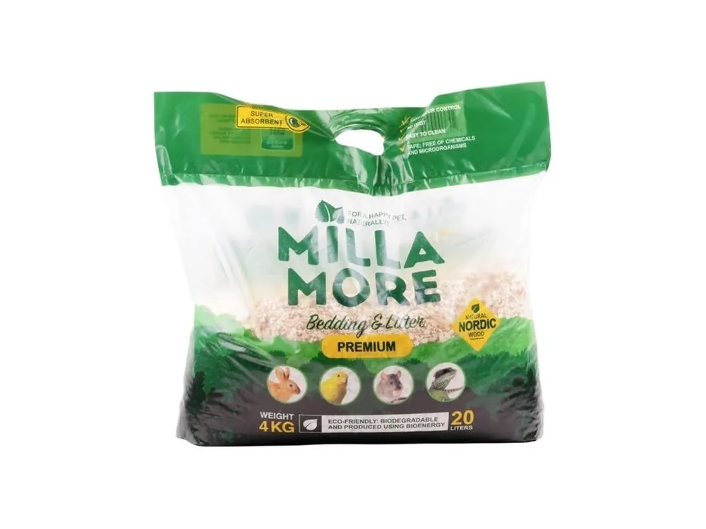 Podestýlka hlod. štěpky osika MillaMore Premium 20l/4kg Ihned K Objednání