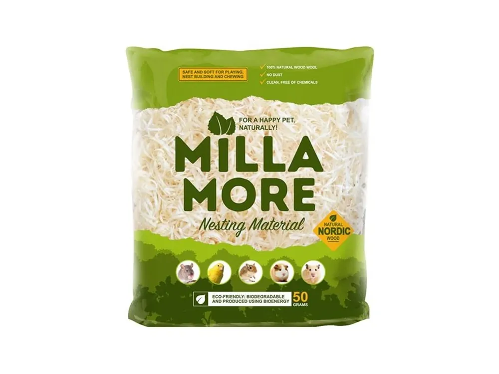 Vysoce Kvalitní Materiál na hnízda pro hlod. osika MillaMore 50 g