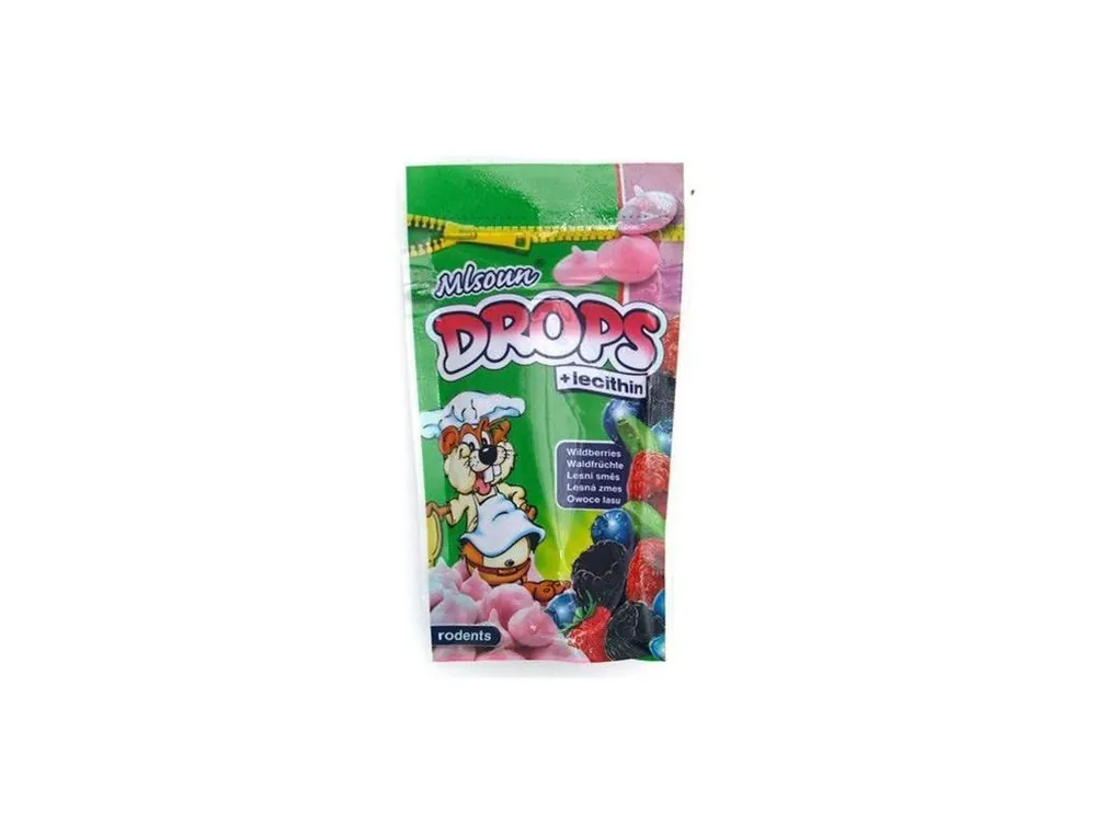 Mlsoun hlod. Drops - lesní plody 75 g Super Cena