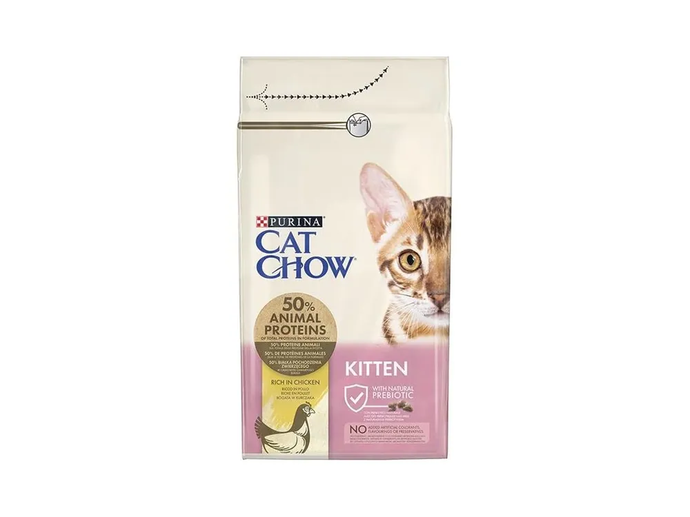 Originální Purina Cat Chow Kitten - kuře 1,5 kg