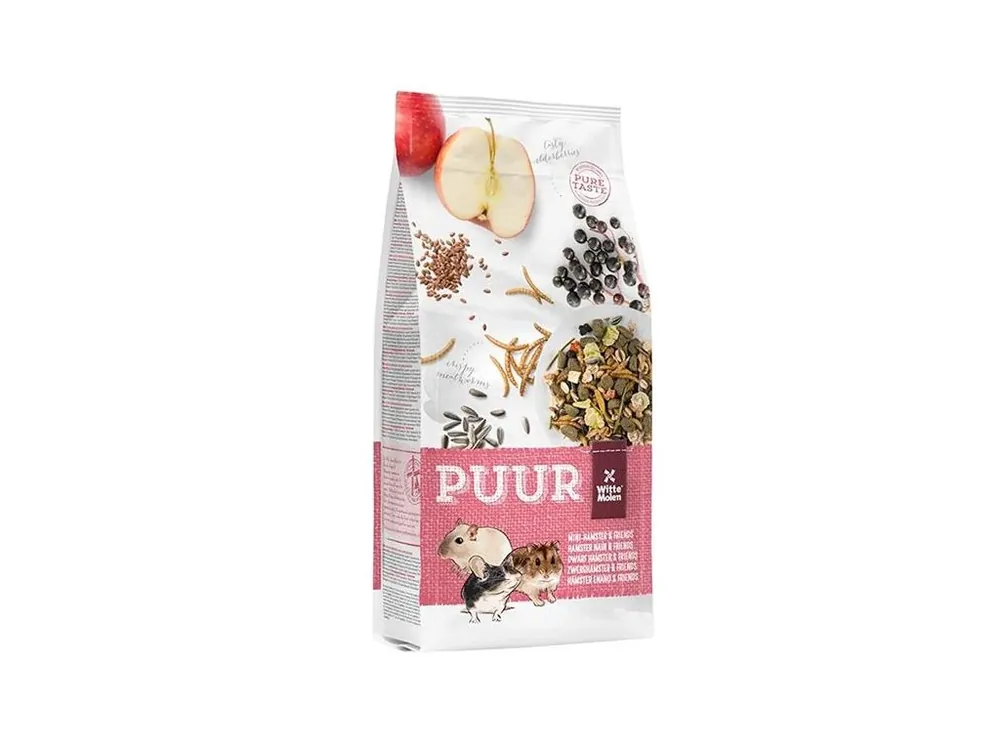 PUUR dwarf hamster&friends - křečík, pískomil, myš 400 g Dokud Zásoby Vydrží