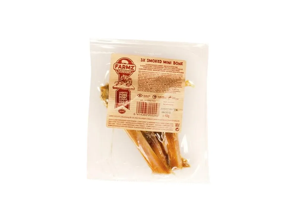 Must-Have Kost vepřová uzená 3xmini Farmz,Duvo+ 40 g