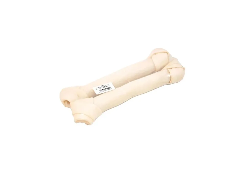 Duvo+ bůvolí uzel bílý, 27cm, 2ks Nejlepší Volba