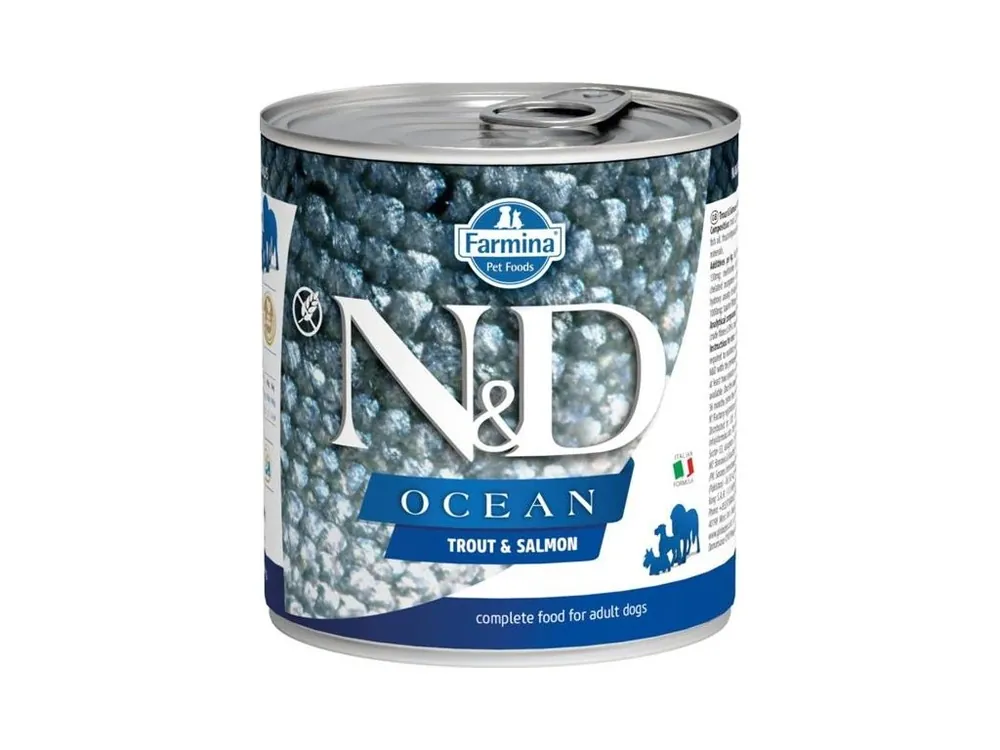 Expresní Doručení N&D OCEAN Dog konz. Trout & Salmon 285 g