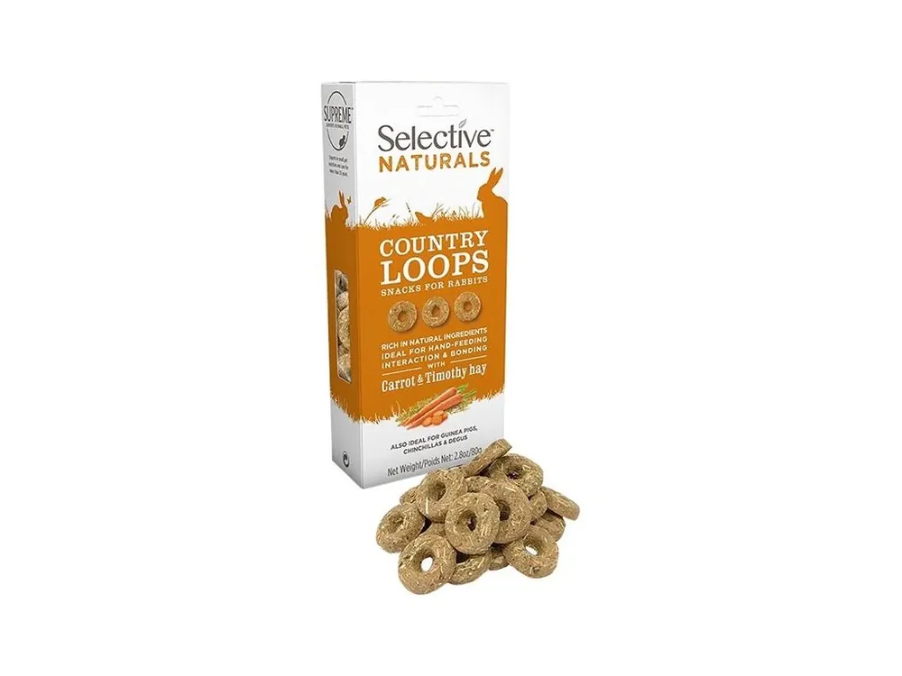 Cenová Bomba Supreme Selective Naturals snack Country Loops 80 g