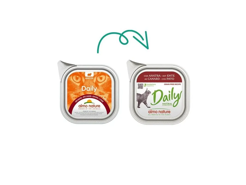 Nakupujte Hned Almo Nature Daily Menu cat van. kachna 100g