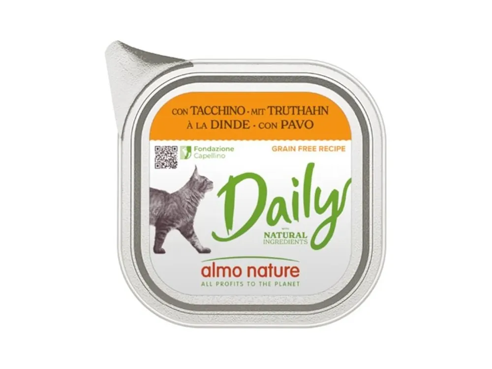 Almo Nature Daily Menu cat van. krůta 100g Nízká Cena