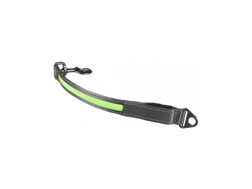 Svítící popruh k vodítku zelený USB 2,5x39 Duvo+ Rychlé Dodání