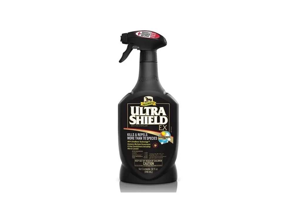 Tovární Cena Repelent pro koně Absorbine UltraShield, láhev s rozprašovačem 946ml, láhev s rozprašovačem 946 ml