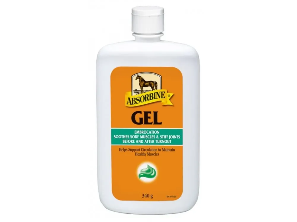 Výhodná Nabídka Bylinné mazání gel na bolavé svaly, šlachy a klouby Absorbine Veterinary liniment, lahvička 340 g
