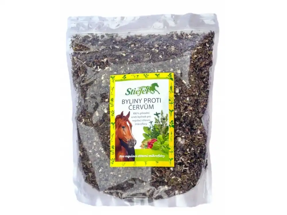 Rychlé Dodání Byliny proti červům, Sáček 1 kg řezané byliny