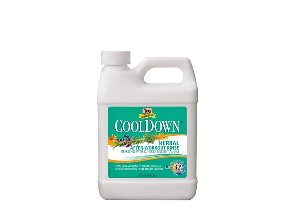 Chladivá koupel pro koně Absorbine Cool down, láhev 946ml Horká Nabídka