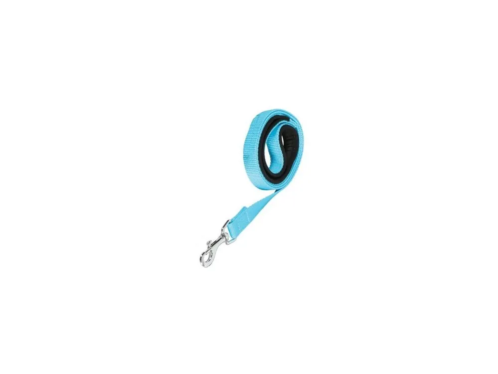 Levný Vodítko pes SOFT nylon 25mm/1m tyrkysová Zolux