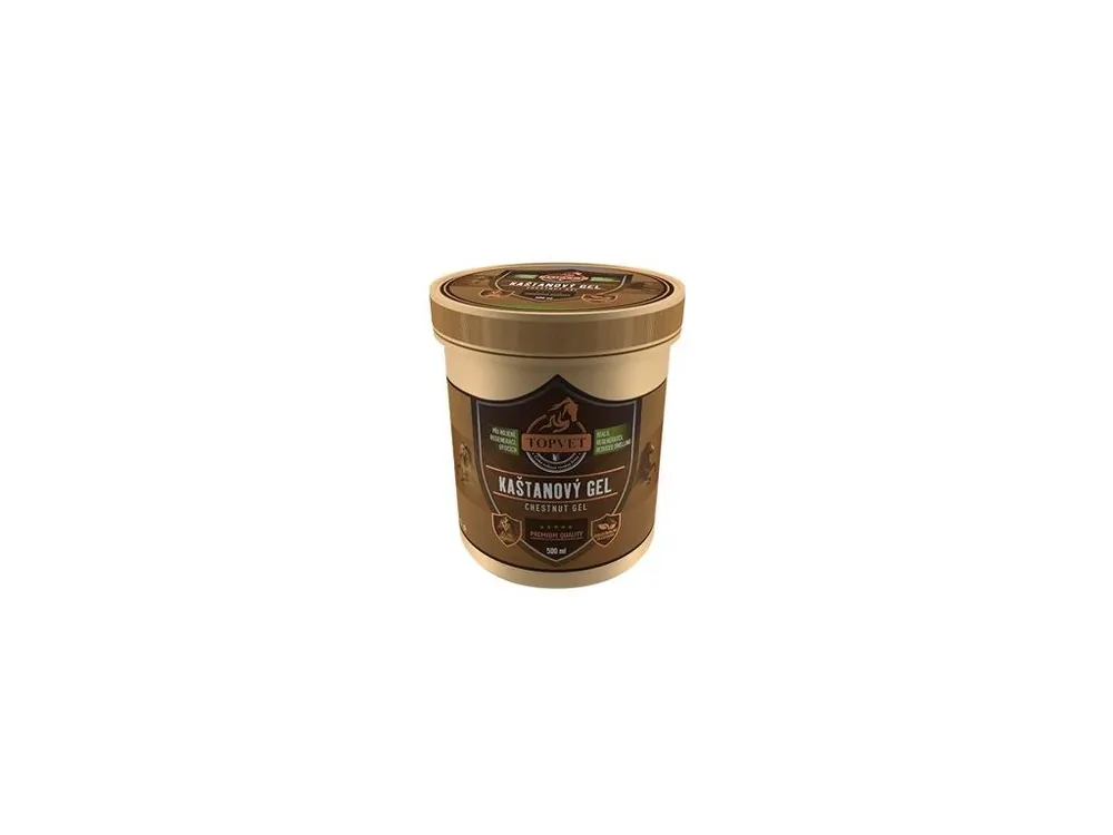 Výprodej Gel kaštanový pro koně TOPVET 500ml